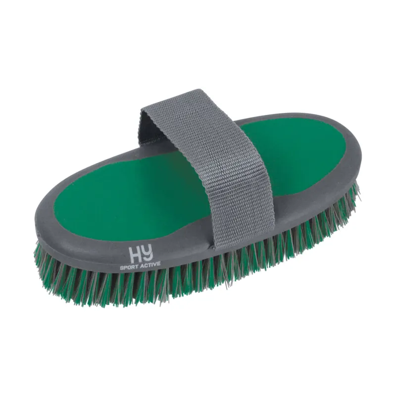 Hy Sport Active Sponge Brush - Emerald Green